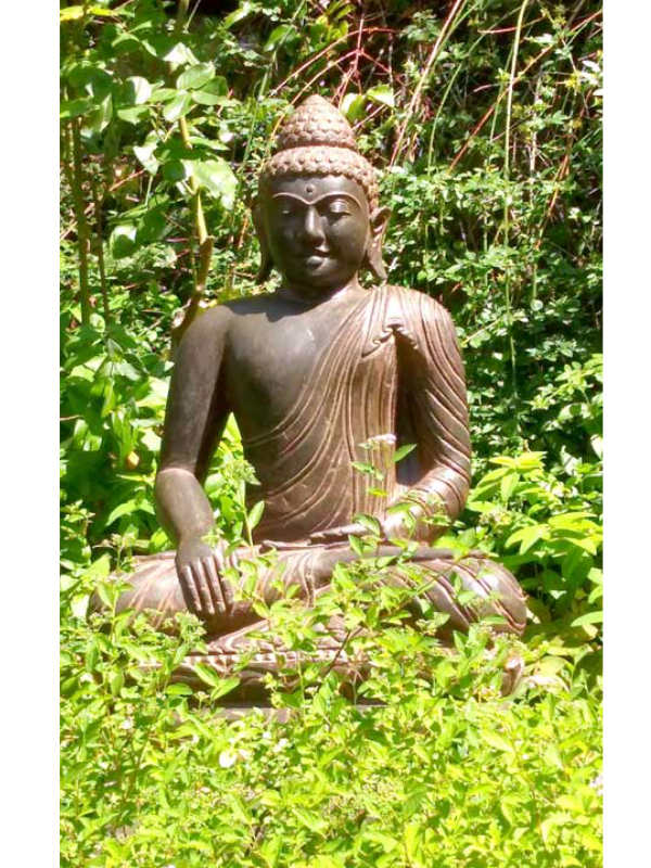 Buddhafigur Naturgarten