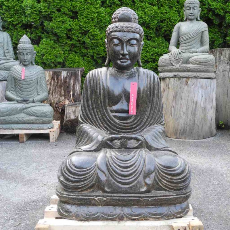 Kamakura Daibutsu Buddha Fluss Stein 92 cm