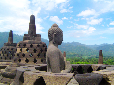 Borobudur-Buddha