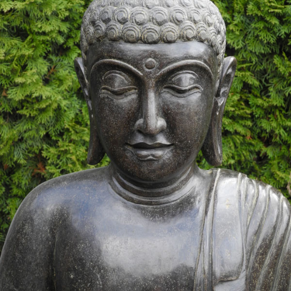 Buddhafigur Gesicht